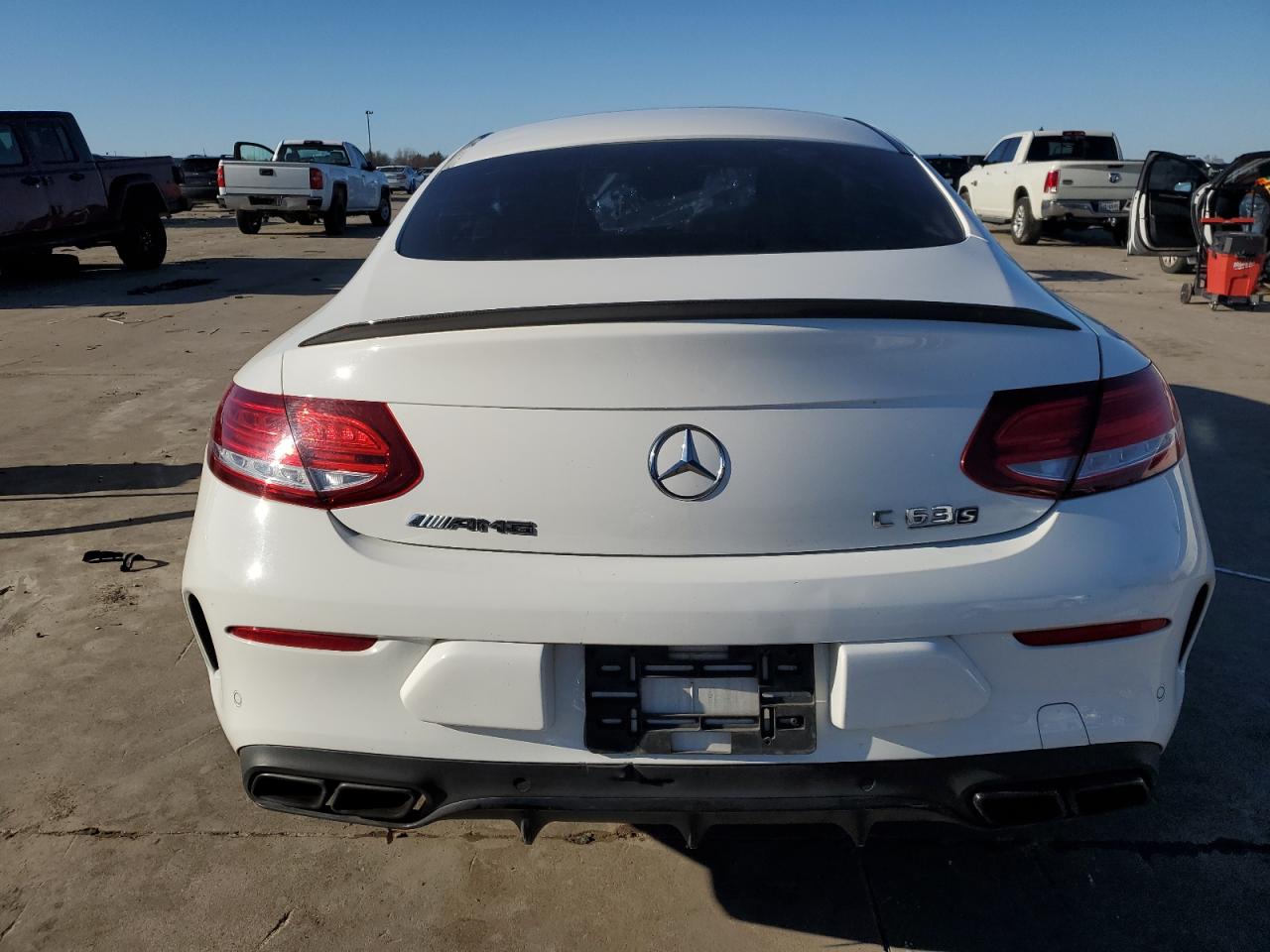 2017 Mercedes-Benz C-klasse VIN WDDWJ8HB2HF546597 Copart auction photo, front end damage thumbnail 6