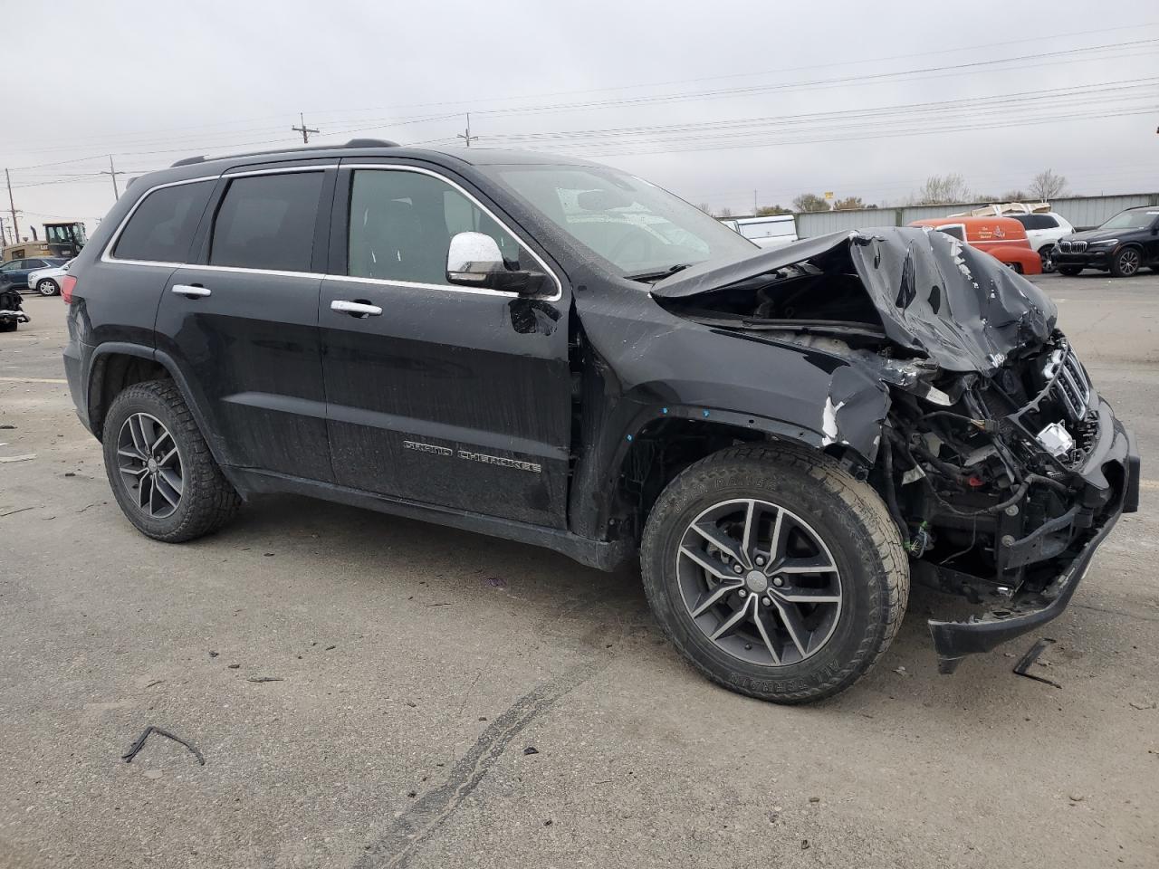 2017 Jeep Grand Cherokee VIN 1C4RJFBG5HC728862 Copart auction photo, front end damage thumbnail 4
