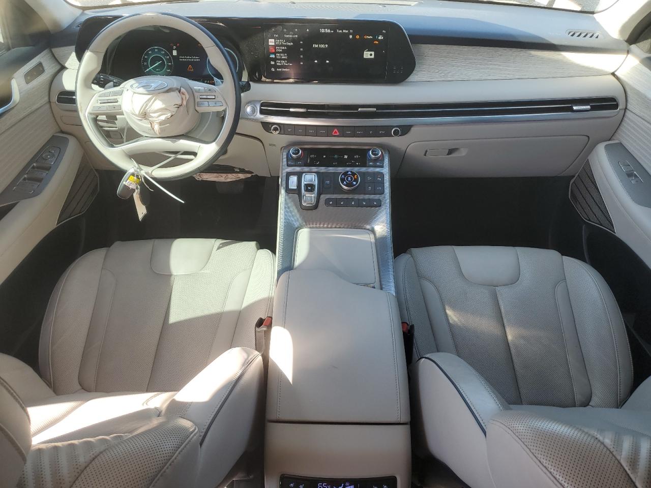 2024 Hyundai Palisade VIN KM8R7DGE0RU647401 Copart auction photo, front end / side damage thumbnail 8
