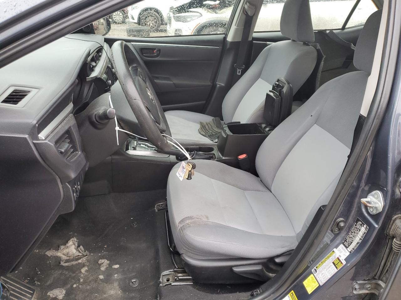 2016 Toyota Corolla VIN 5YFBURHE9GP458783 Copart auction photo, front end / rear end damage thumbnail 7
