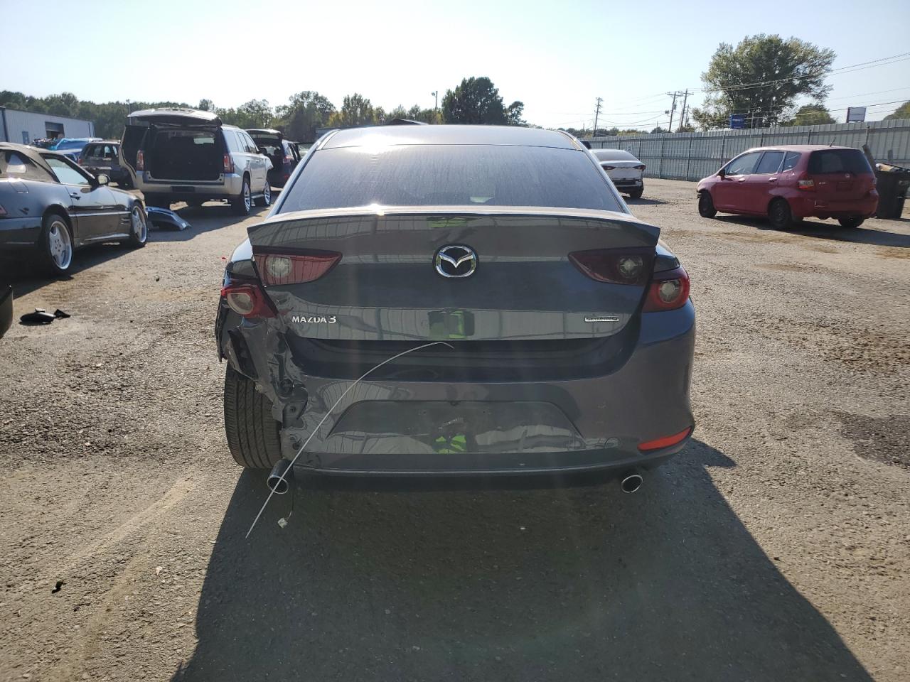 2023 Mazda 3 VIN 3MZBPACM6PM379728 Copart auction photo, rear end / minor dent/scratches damage thumbnail 6