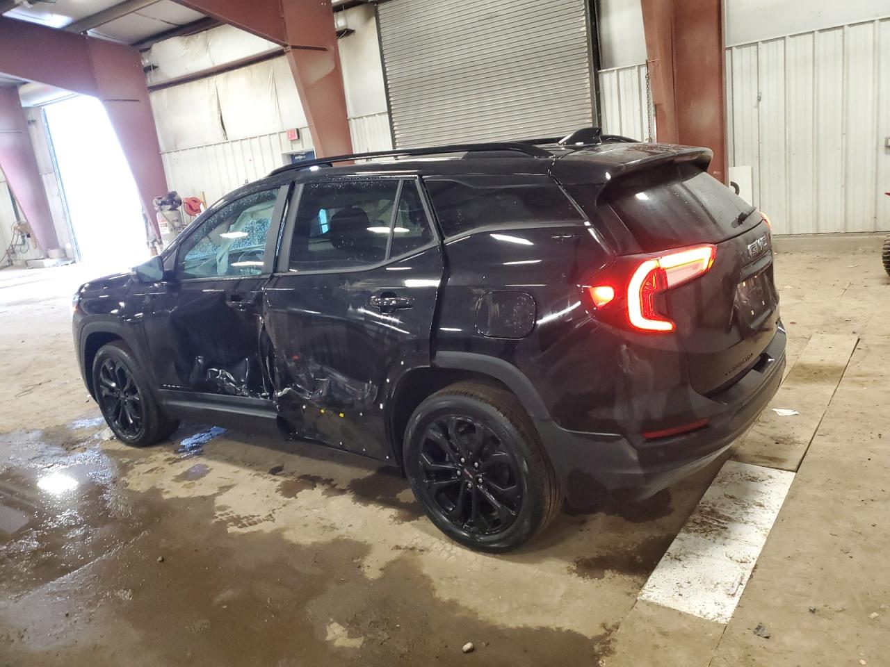 2022 GMC Terrain VIN 3GKALTEV1NL216522 Copart auction photo, side damage thumbnail 2