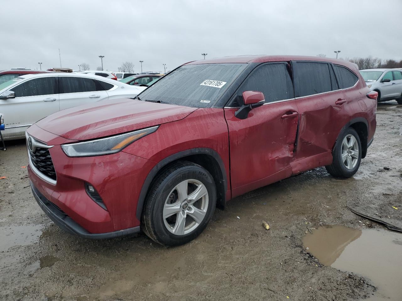 2021 Toyota Highlander VIN 5TDBZRBH2MS538076