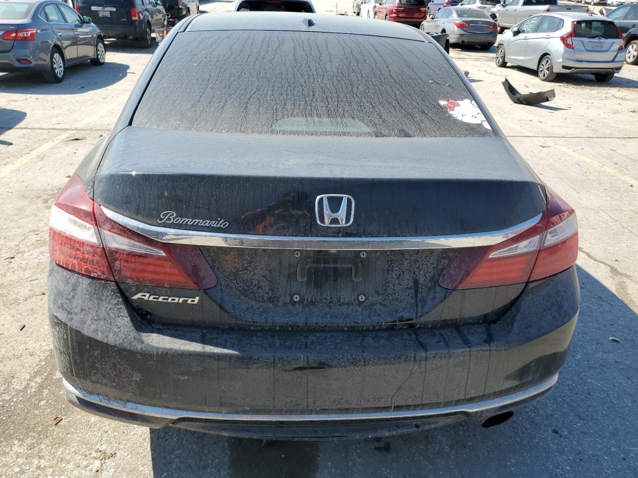 2016 Honda Accord VIN 1HGCR2F74GA081979 Copart auction photo, front end damage thumbnail 6