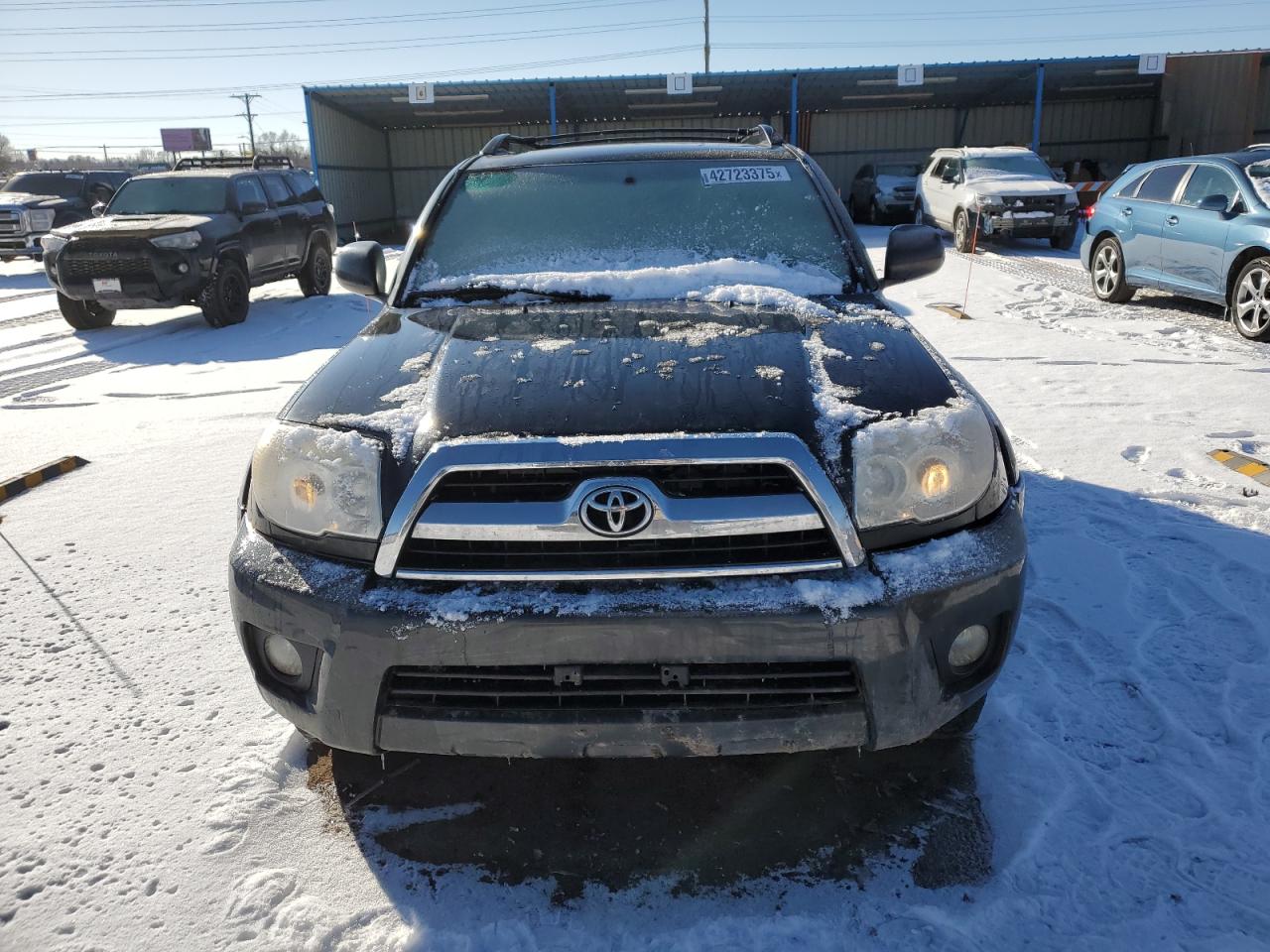 2008 Toyota 4Runner VIN JTEBU14R28K006695 Copart auction photo, rear end / front end damage thumbnail 5