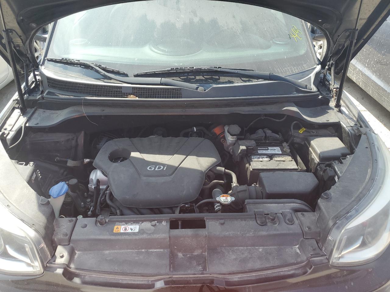 2016 KIA Soul VIN KNDJN2A21G7385281 Copart auction photo, water/flood damage thumbnail 12