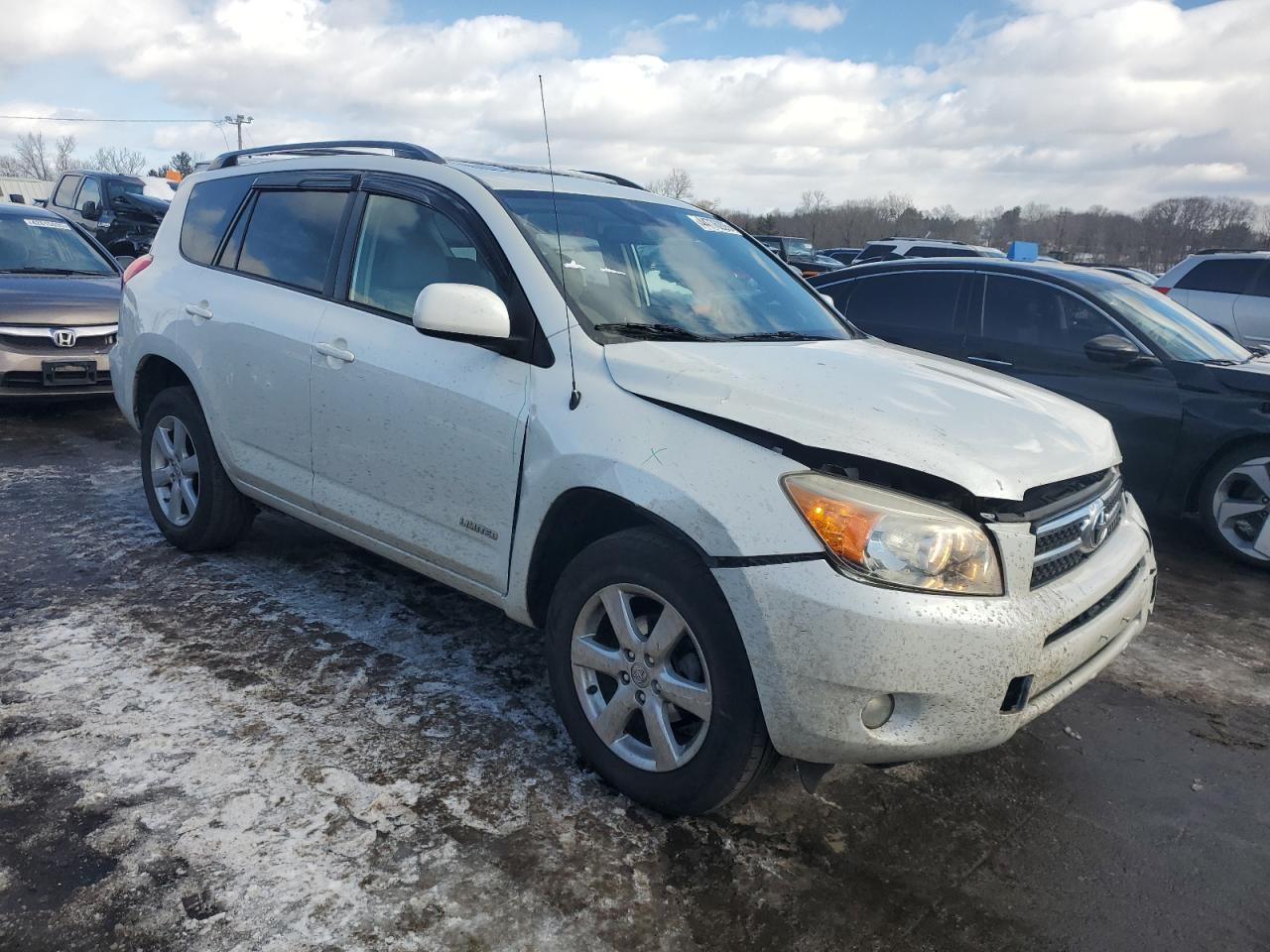 2008 Toyota RAV 4 VIN JTMBD31VX85129810 Copart auction photo, front end damage thumbnail 4