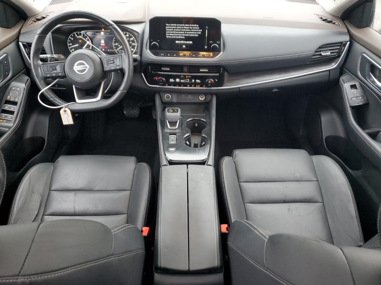 2021 Nissan Rogue VIN JN8AT3CA8MW007979 Copart auction photo, front end / rear end damage thumbnail 8