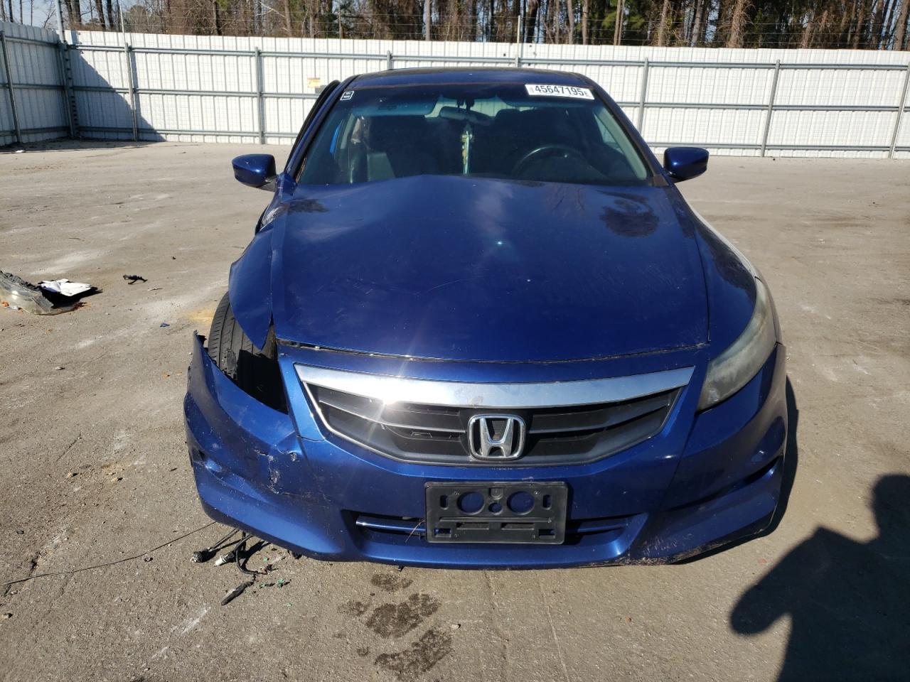 2011 Honda Accord VIN 1HGCS2B80BA006224 Copart auction photo, front end / side damage thumbnail 5