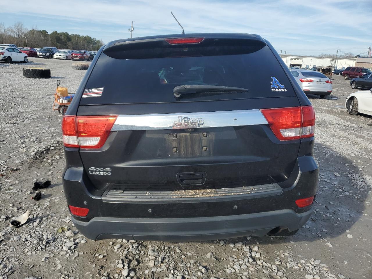 2012 Jeep Grand Cherokee VIN 1C4RJFAG6CC350125 Copart auction photo, front end damage thumbnail 6