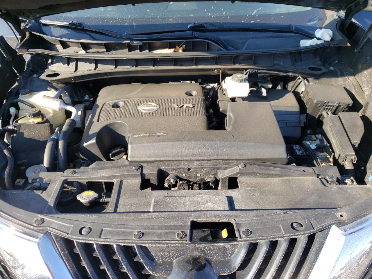 2017 Nissan Murano VIN 5N1AZ2MH0HN137178 Copart auction photo, front end damage thumbnail 14