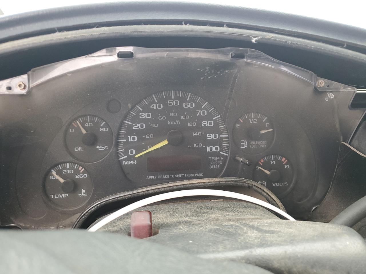 1997 Chevrolet Astro VIN 1GCDM19W8VB203121 Copart auction photo, rear end / mechanical damage thumbnail 9