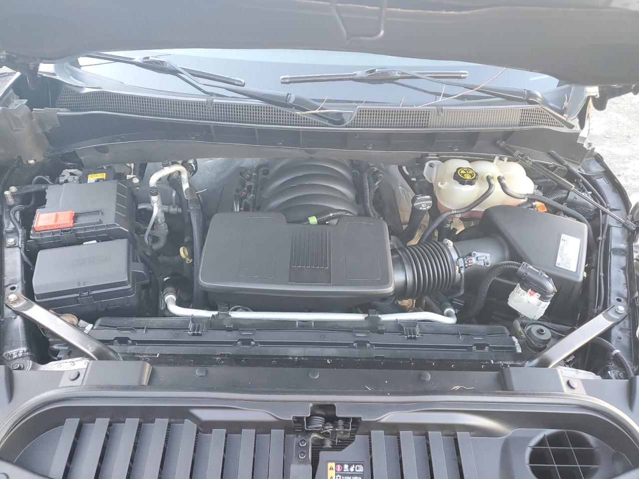 2020 Chevrolet Silverado VIN 1GCPYFEL8LZ289321 Copart auction photo, front end / side damage thumbnail 11