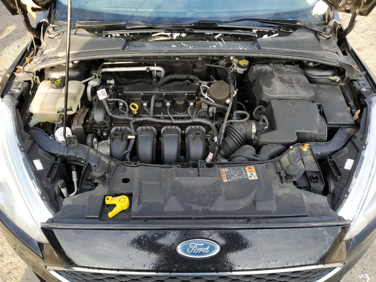2015 Ford Focus VIN 1FADP3F29FL360730 Copart auction photo, rear end damage thumbnail 11
