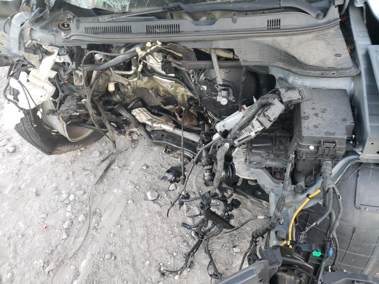 2018 Hyundai Kona VIN KM8K2CAA5JU186720 Copart auction photo, front end / top/roof damage thumbnail 11