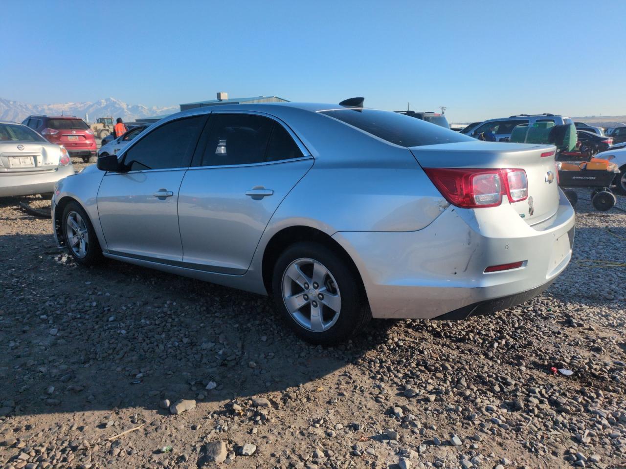 2015 Chevrolet Malibu VIN 1G11A5SLXFF212957 Copart auction photo, side damage thumbnail 2