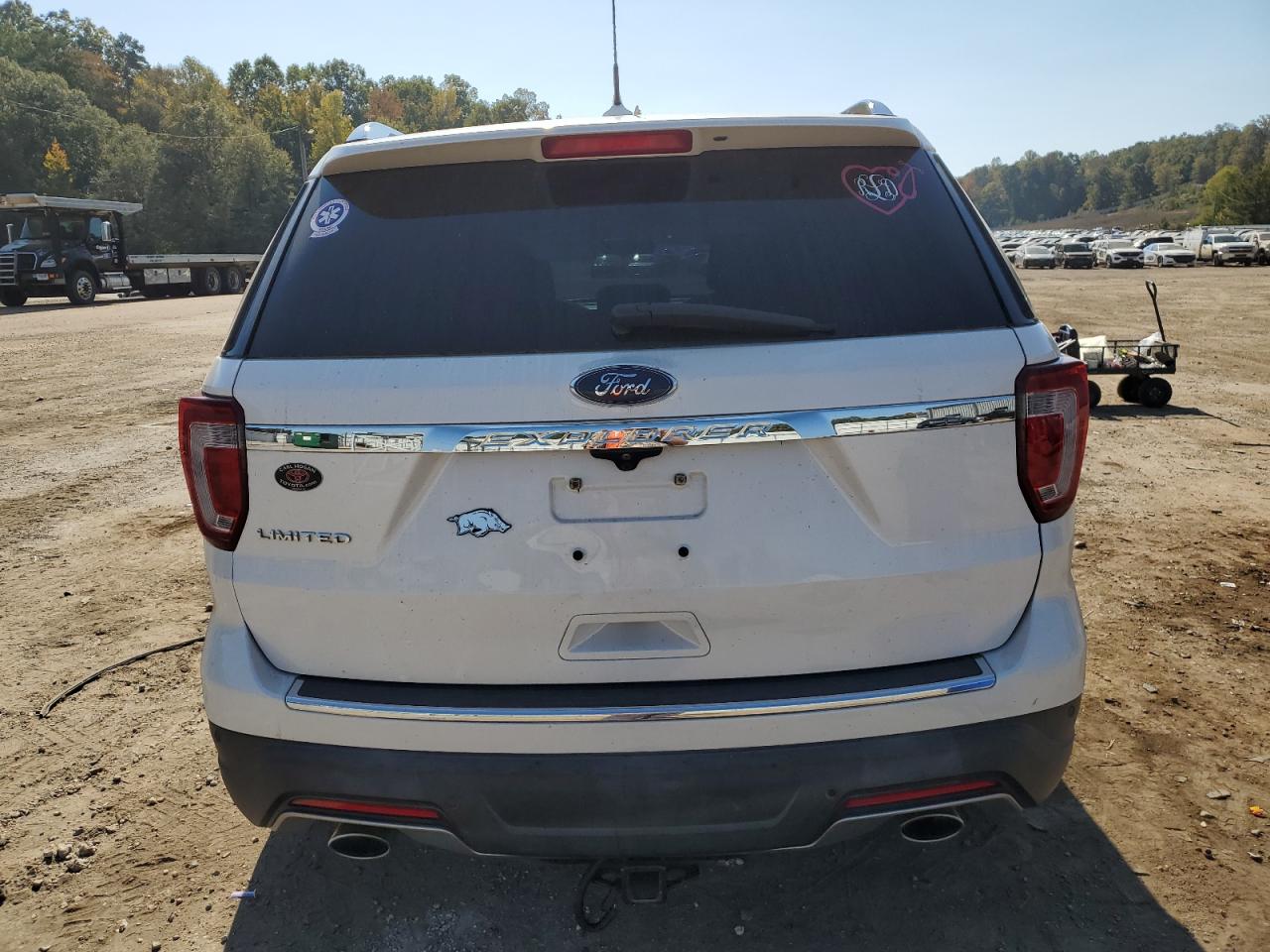 2018 Ford Explorer VIN 1FM5K7F8XJGA95709 Copart auction photo, front end damage thumbnail 6