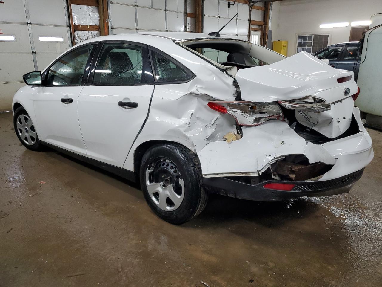2013 Ford Focus VIN 1FADP3E24DL194390 Copart auction photo, rear end damage thumbnail 2