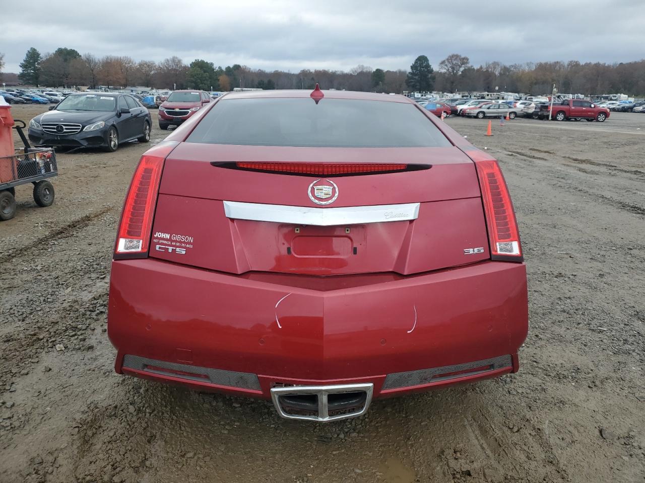 2012 Cadillac CTS VIN 1G6DJ1E3XC0100508 Copart auction photo, all over damage thumbnail 6