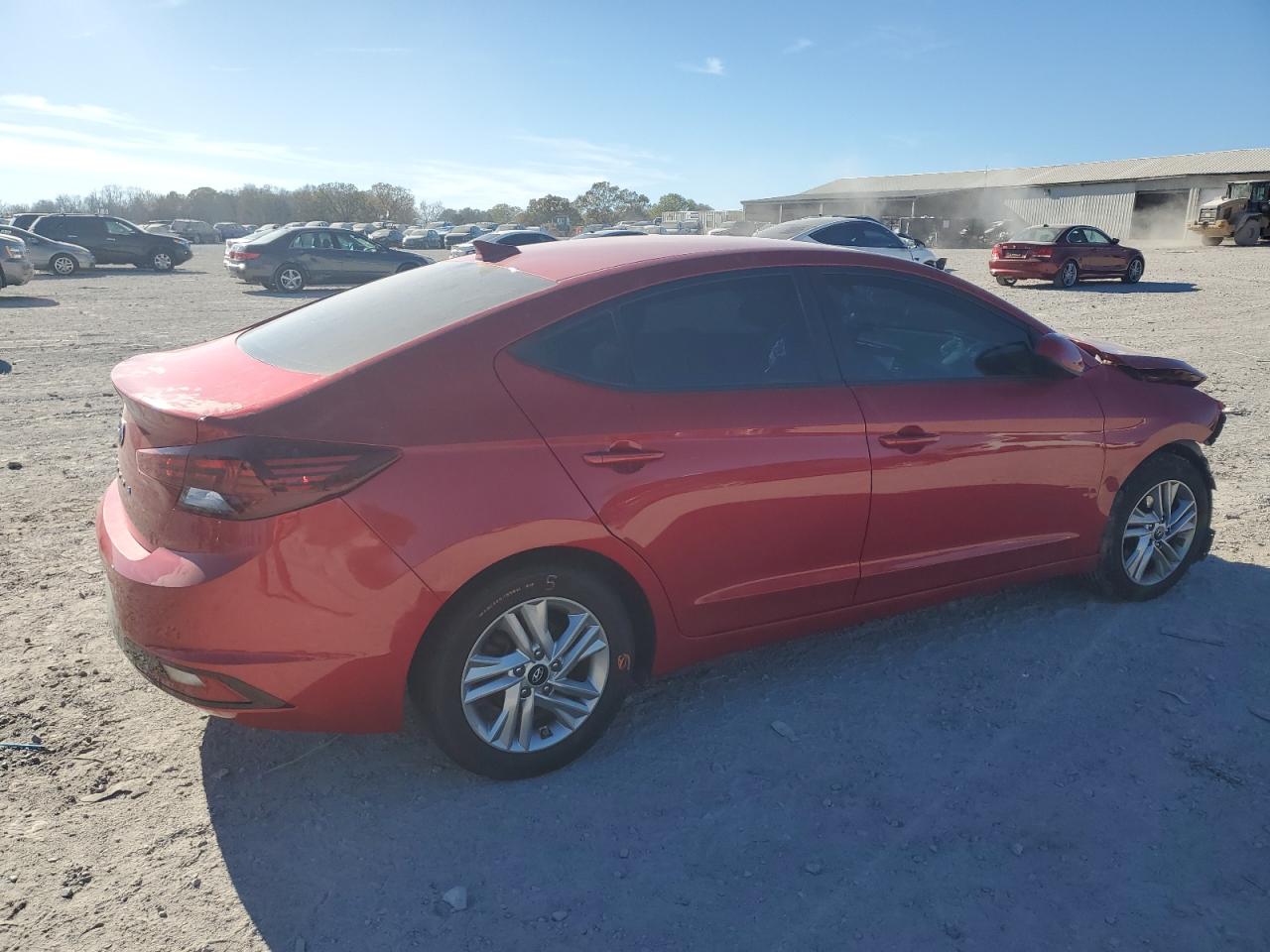 2020 Hyundai Elantra VIN 5NPD84LF9LH563539 Copart auction photo, front end damage thumbnail 3
