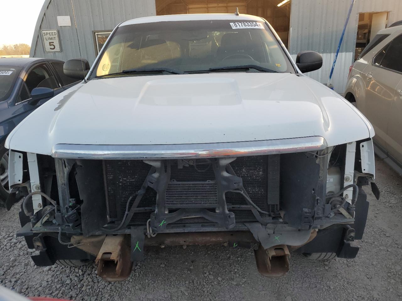 2010 GMC Sierra VIN 1GTSCVE04AZ272506 Copart auction photo, front end / minor dent/scratches damage thumbnail 5