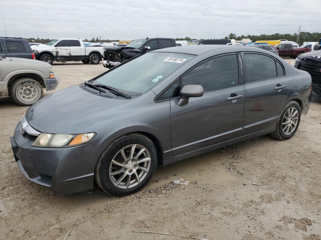 2010 Honda Civic VIN 2HGFA1F55AH326391