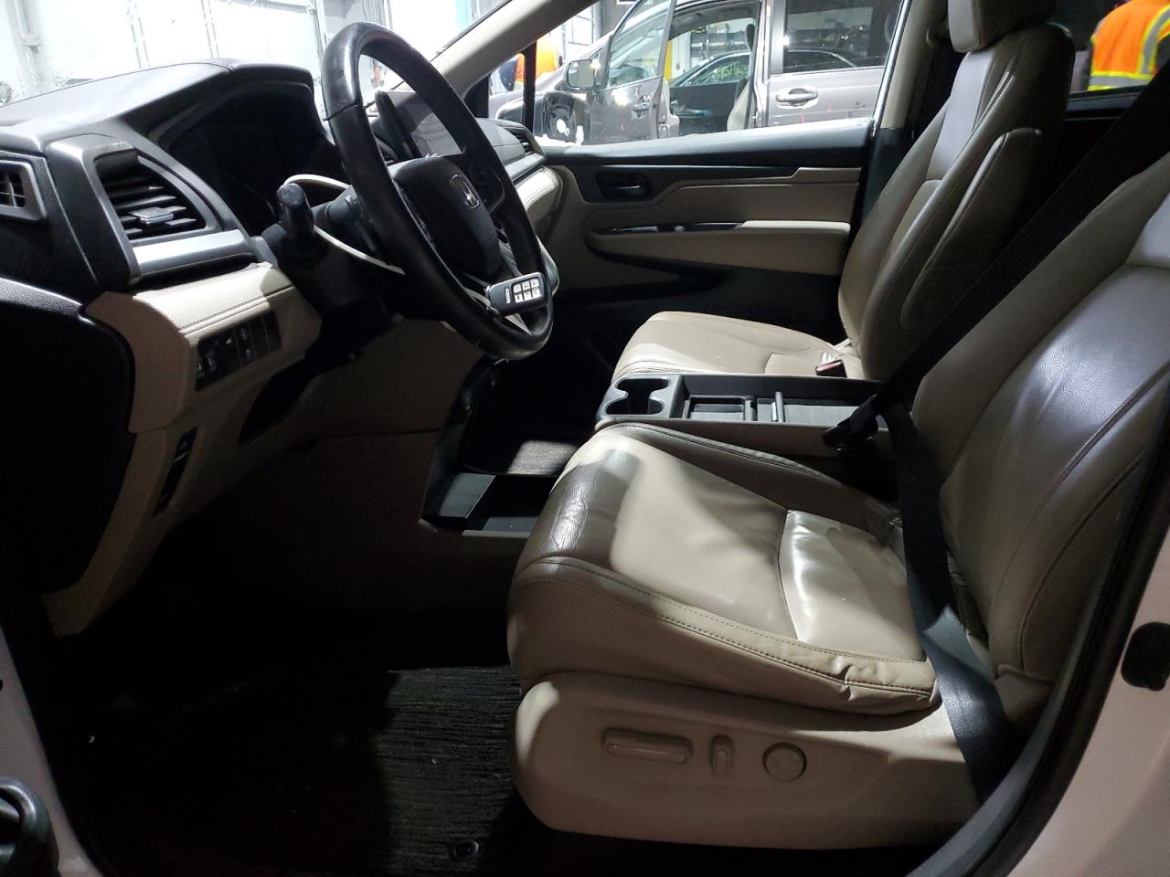 2021 Honda Odyssey VIN 5FNRL6H76MB036222 Copart auction photo, front end / side damage thumbnail 7