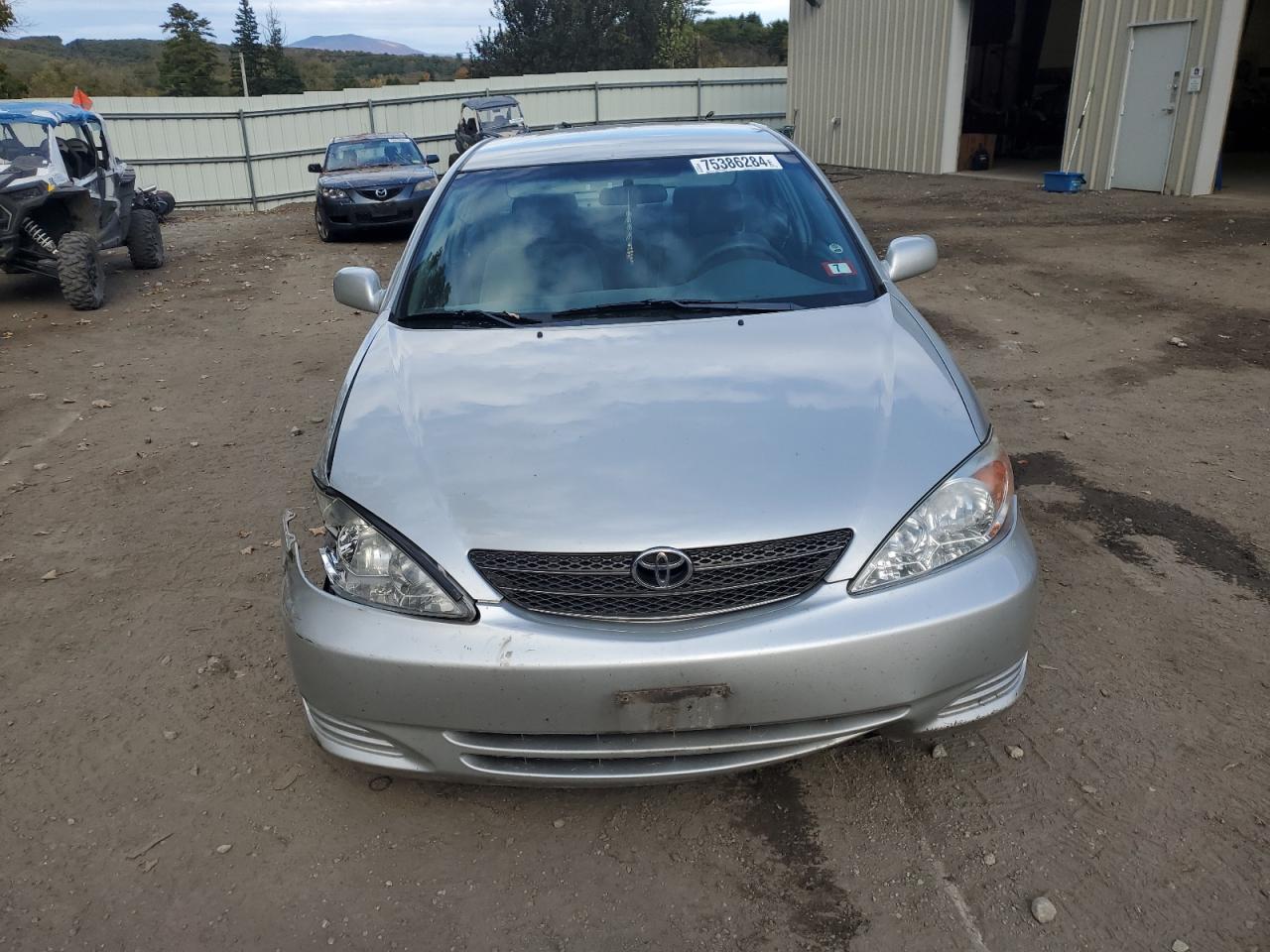 2002 Toyota Camry VIN 4T1BE32K62U090613 Copart auction photo, front end / mechanical damage thumbnail 5