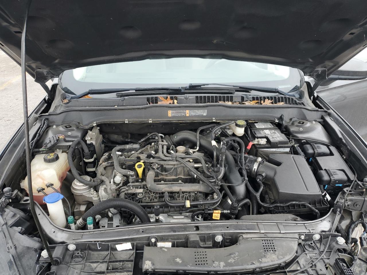 2017 Ford Fusion VIN 3FA6P0HD6HR297290 Copart auction photo, front end / hail damage thumbnail 11