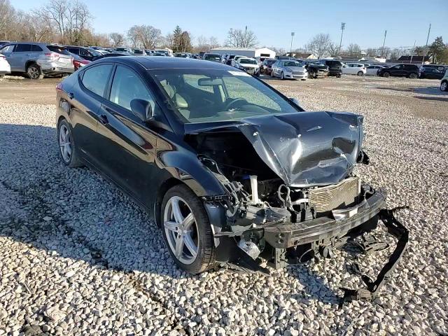 2012 Hyundai Elantra VIN KMHDH4AE5CU421233 Copart auction photo, front end damage thumbnail 11