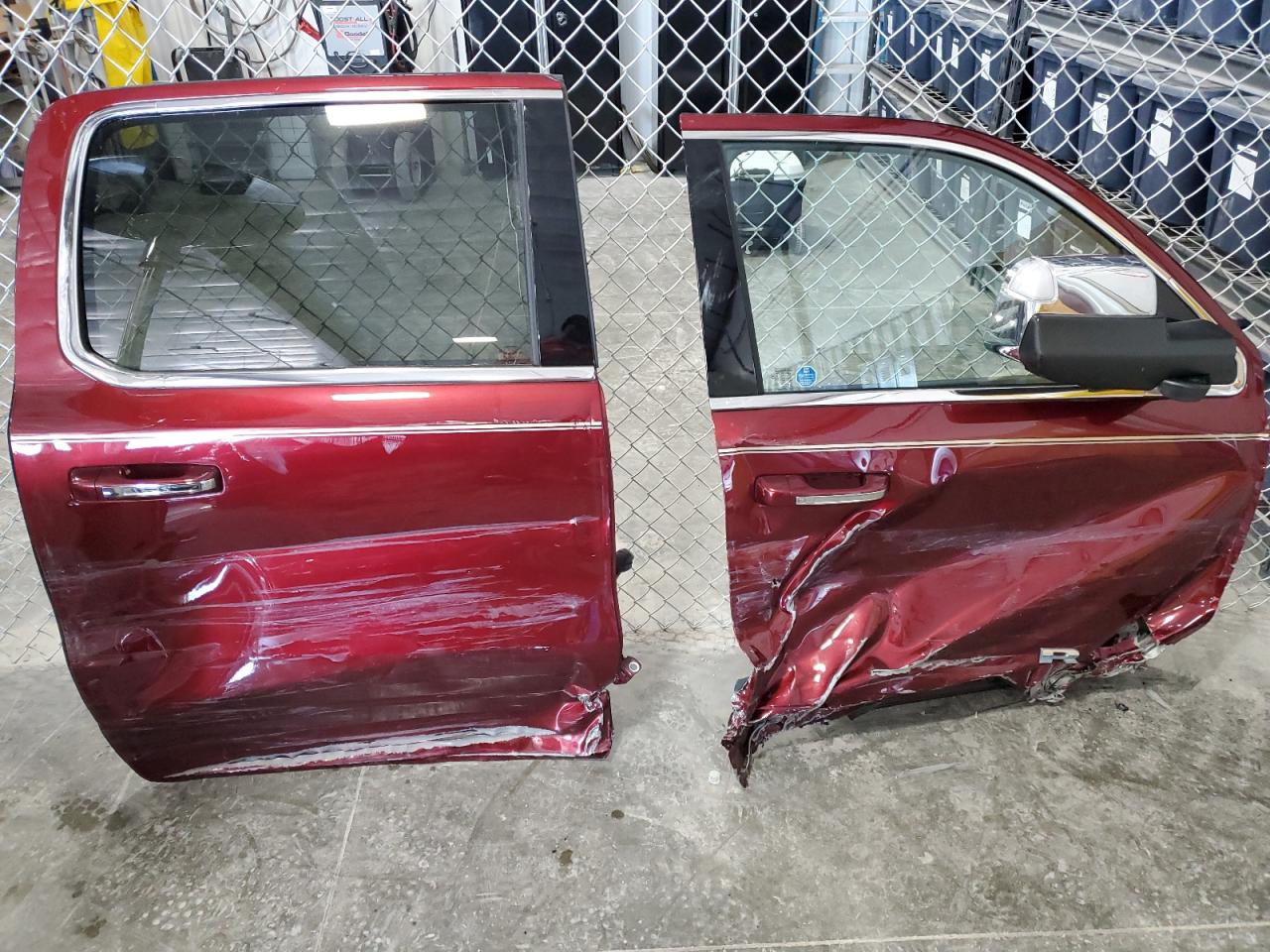 2022 RAM 1500 VIN 1C6SRFJT5NN301004 Copart auction photo, side damage thumbnail 12