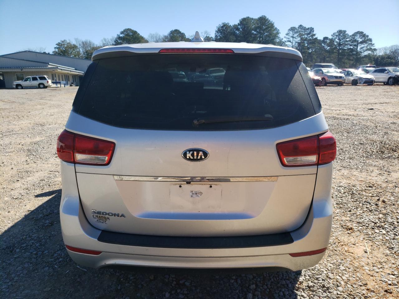 2017 KIA Sedona VIN KNDMA5C10H6279572 Copart auction photo, front end damage thumbnail 6
