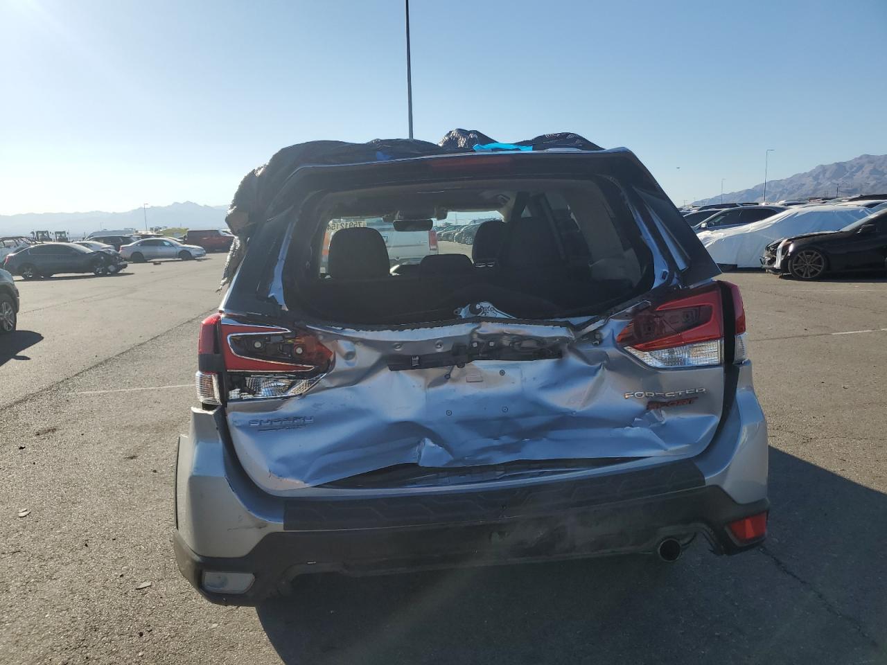2020 Subaru Forester VIN JF2SKALC8LH490306 Copart auction photo, rear end / front end damage thumbnail 6