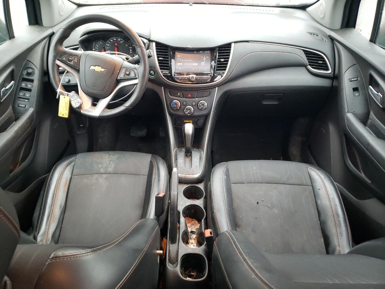2017 Chevrolet Trax VIN 3GNCJPSB3HL157626 Copart auction photo, water/flood / top/roof damage thumbnail 8