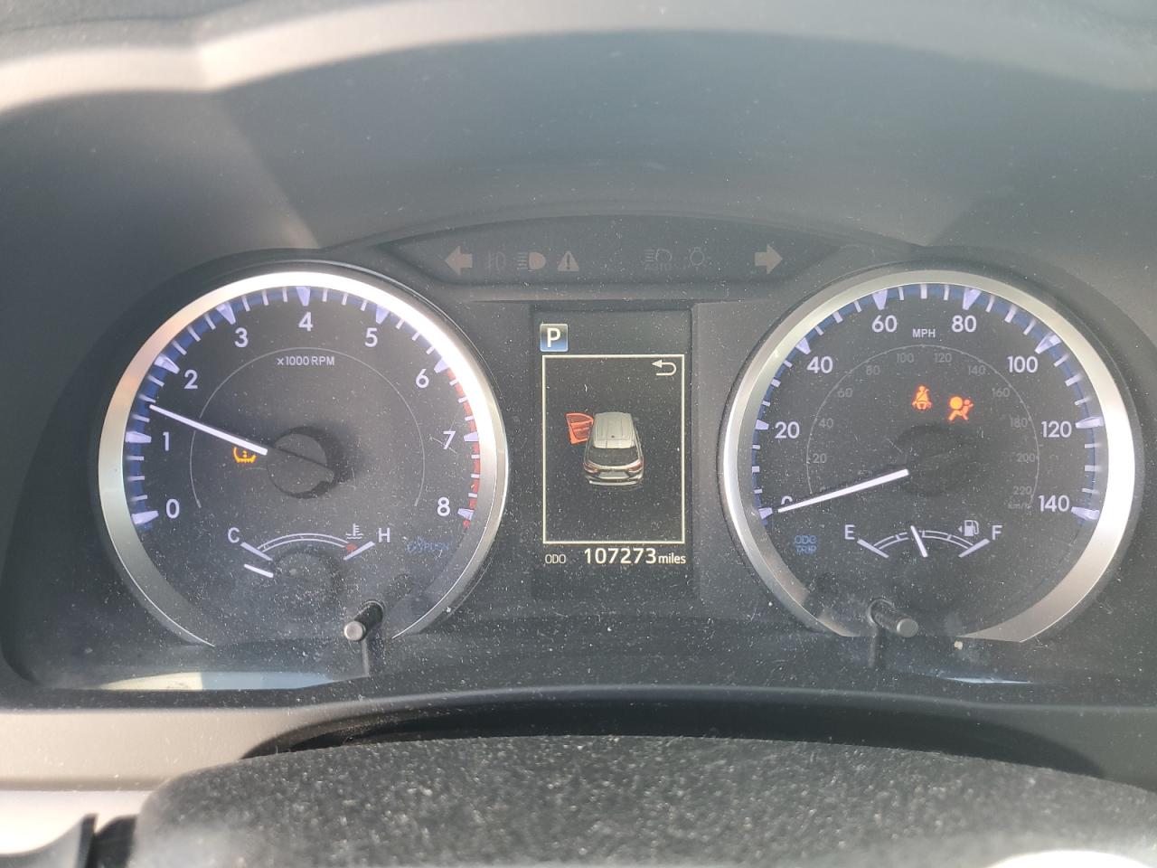 2019 Toyota Highlander VIN 5TDZARFH6KS048723 Copart auction photo, side / front end damage thumbnail 9