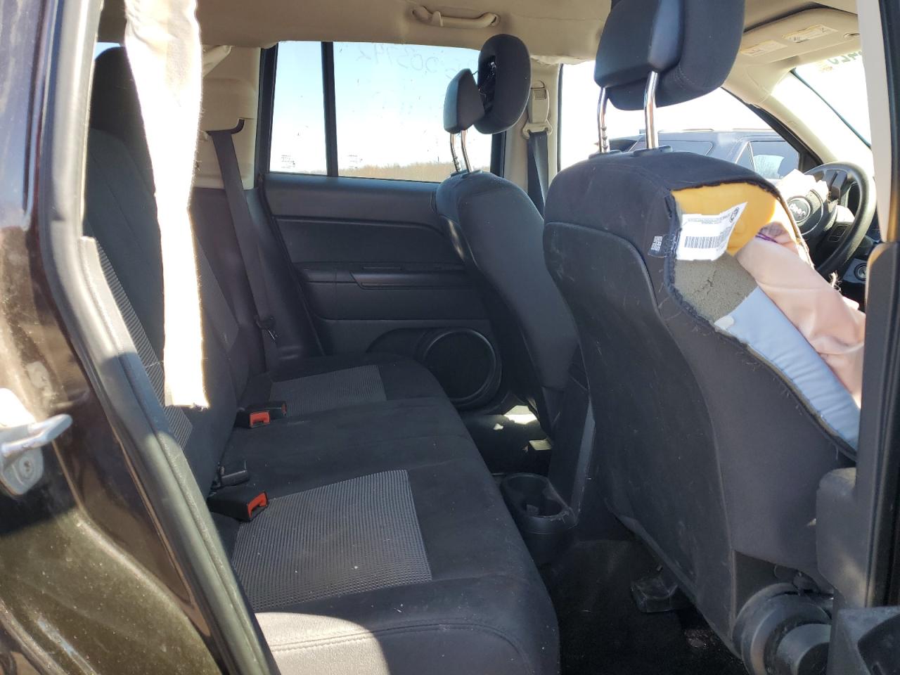 2014 Jeep Compass VIN 1C4NJDBB0ED592881 Copart auction photo, front end / side damage thumbnail 11