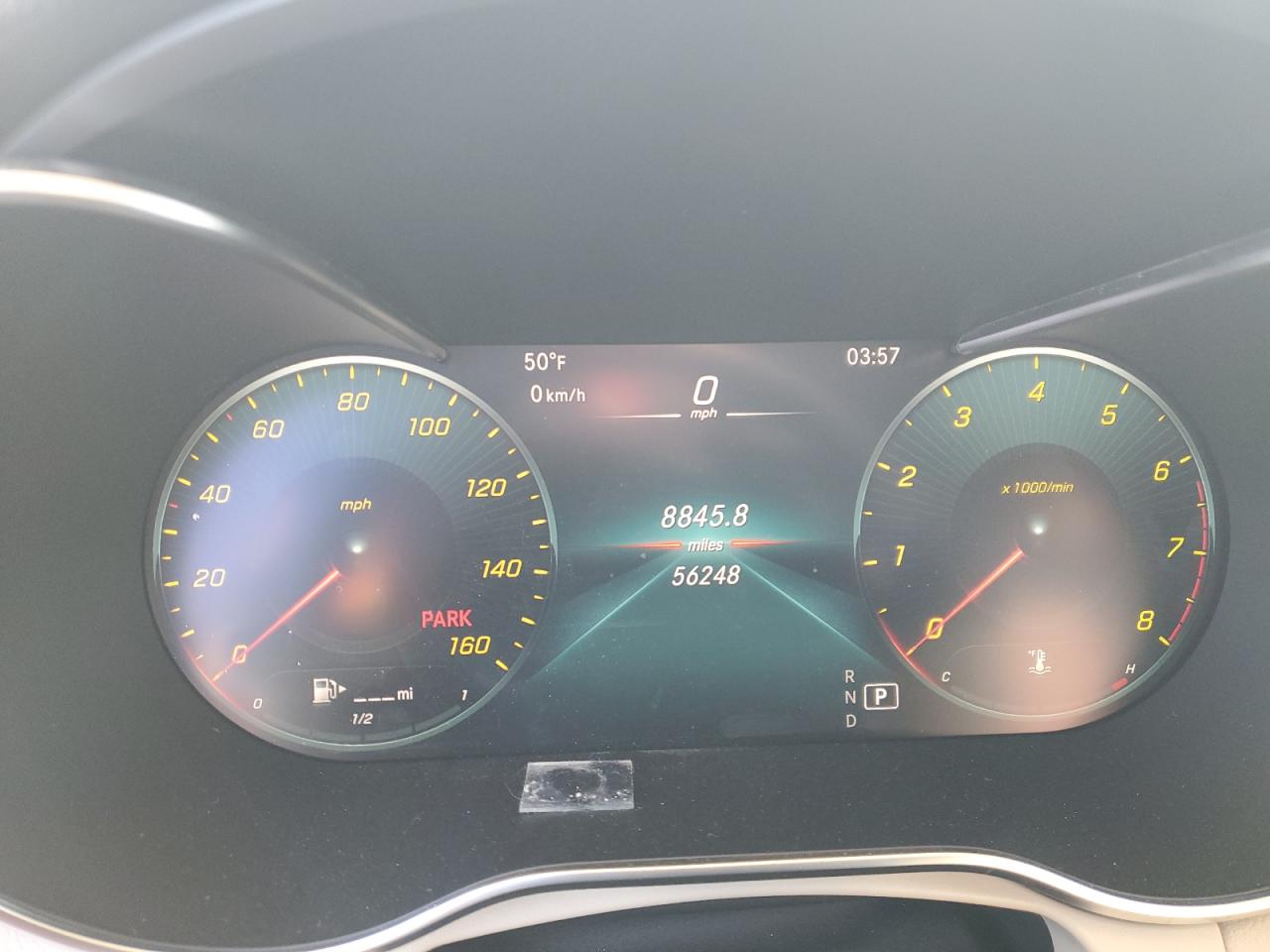 2021 Mercedes-Benz GLC VIN W1N0G8EB2MV323004 Copart auction photo, rear end damage thumbnail 9