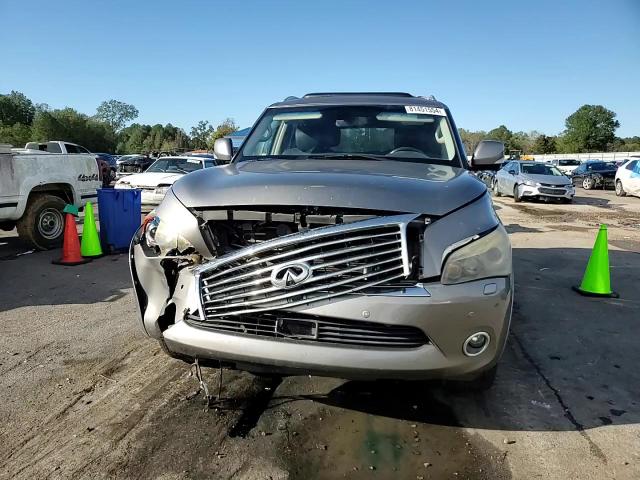 2013 Infiniti QX56 VIN JN8AZ2NE7D9060390 Copart auction photo, front end / minor dent/scratches damage thumbnail 11