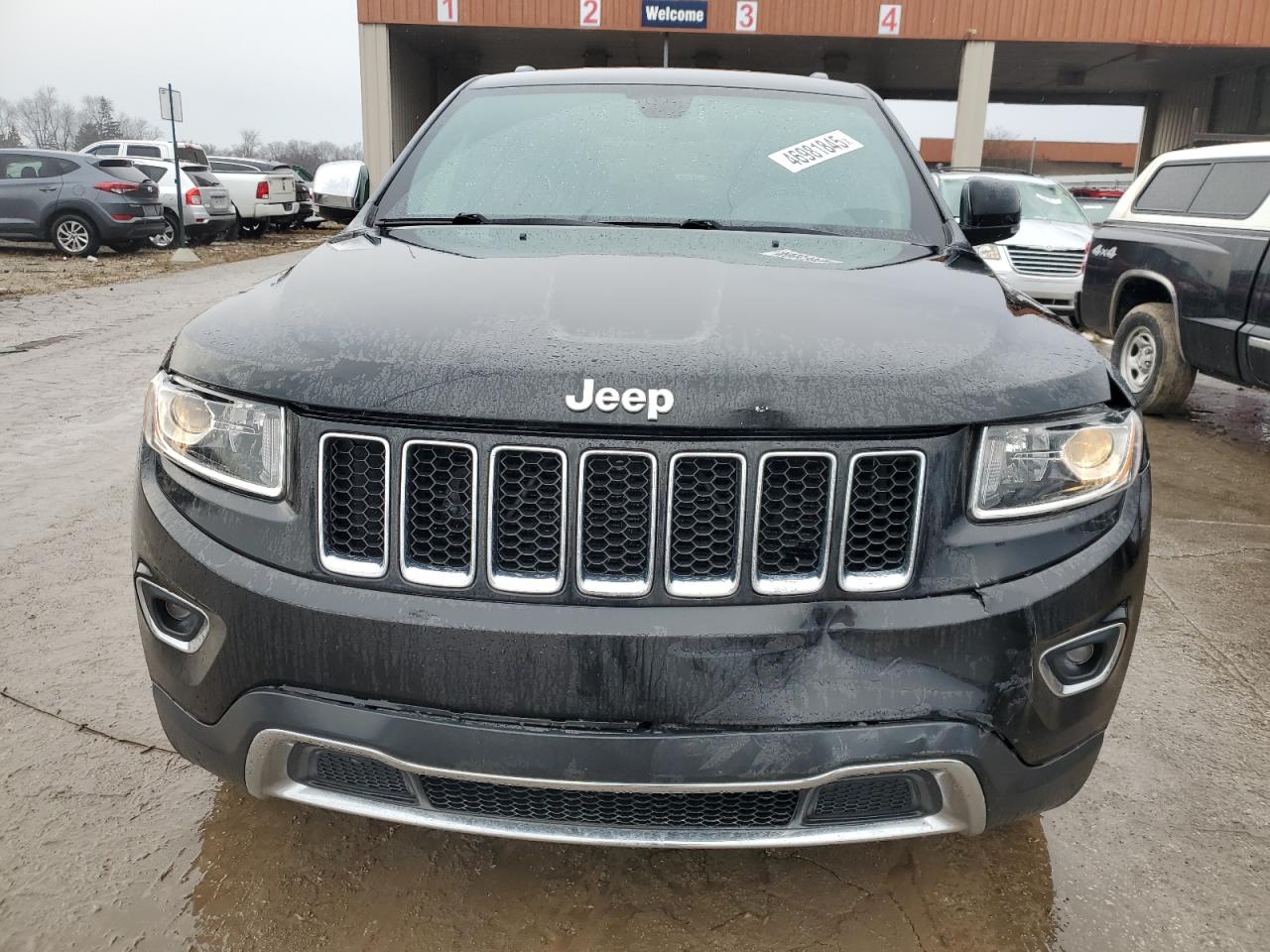 2016 Jeep Grand Cherokee VIN 1C4RJFBGXGC495091 Copart auction photo, front end damage thumbnail 5