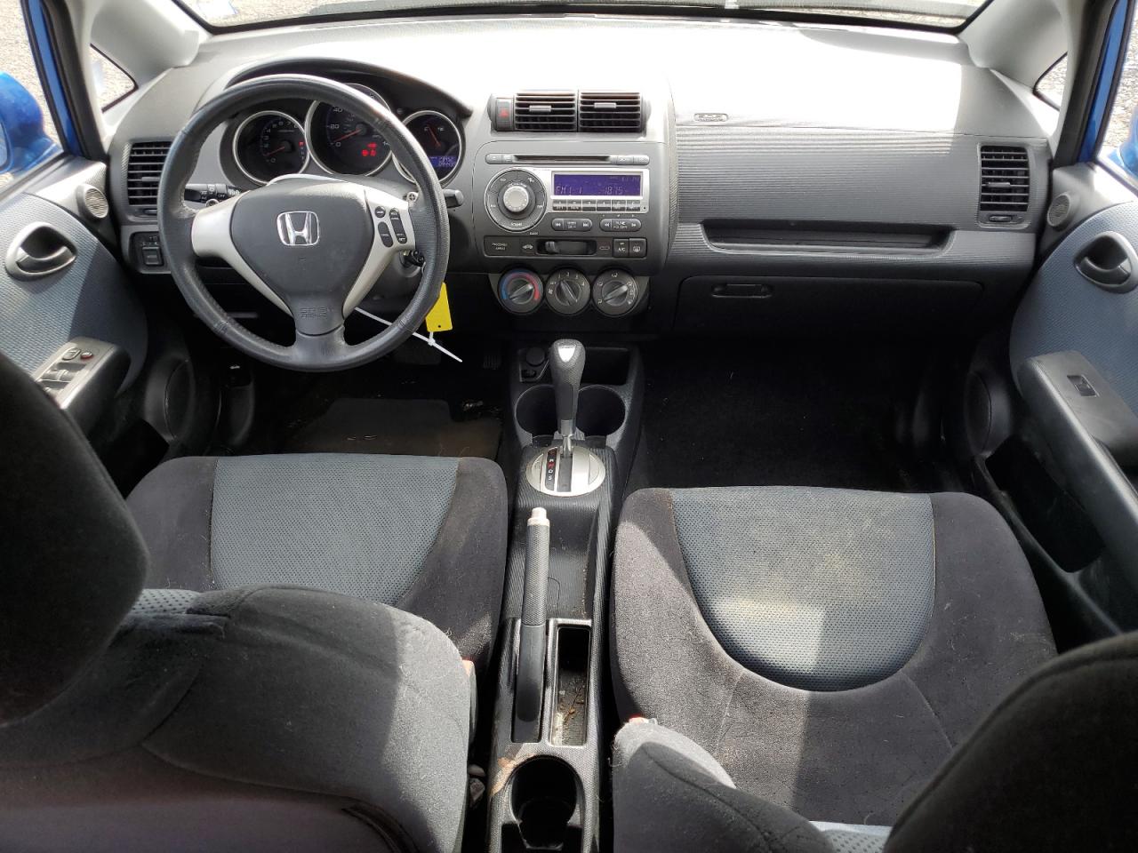 2008 Honda Fit VIN JHMGD38638S024126 Copart auction photo, rear end damage thumbnail 8