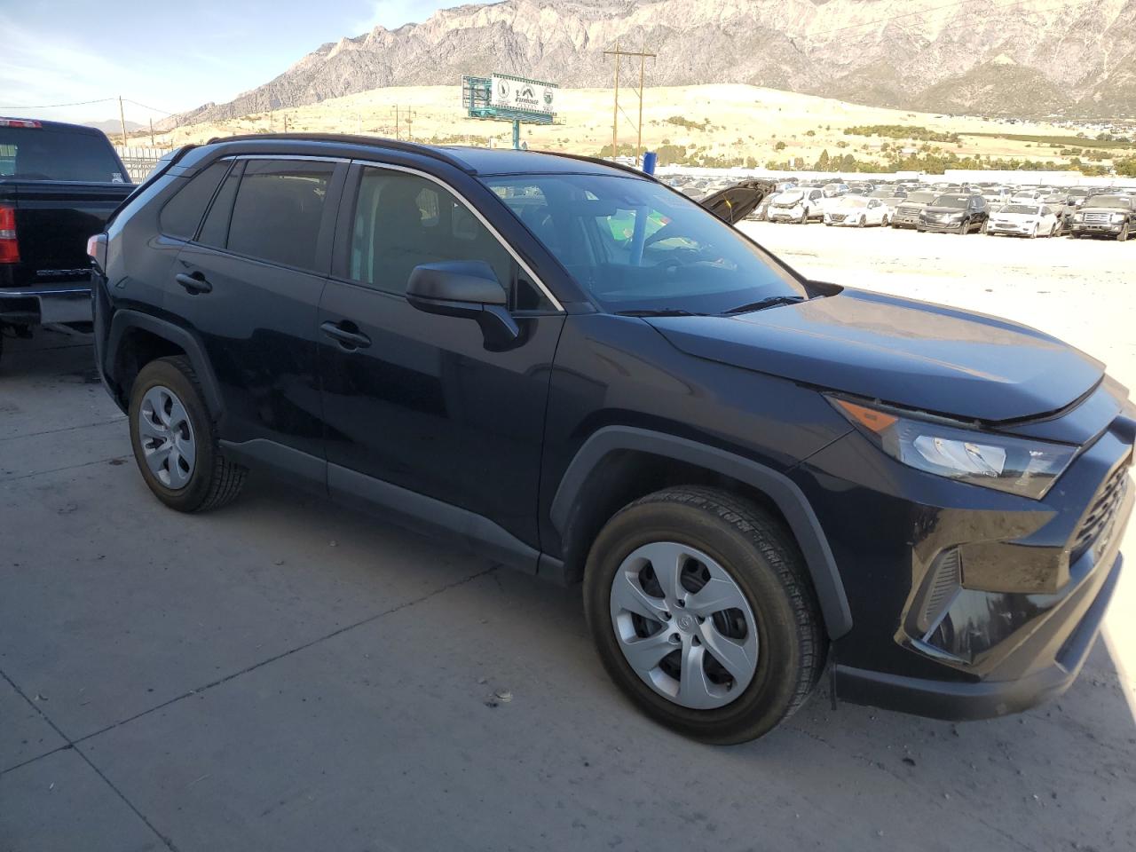 2021 Toyota RAV 4 VIN 2T3F1RFV4MC167799 Copart auction photo, rear end damage thumbnail 4