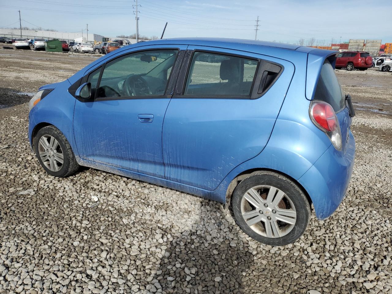 2014 Chevrolet Spark VIN KL8CA6S93EC585485 Copart auction photo, front end damage thumbnail 2