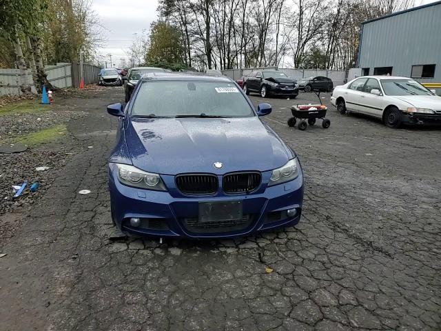 2009 BMW 3er VIN WBAPM77559NL88790 Copart auction photo, rear end damage thumbnail 10