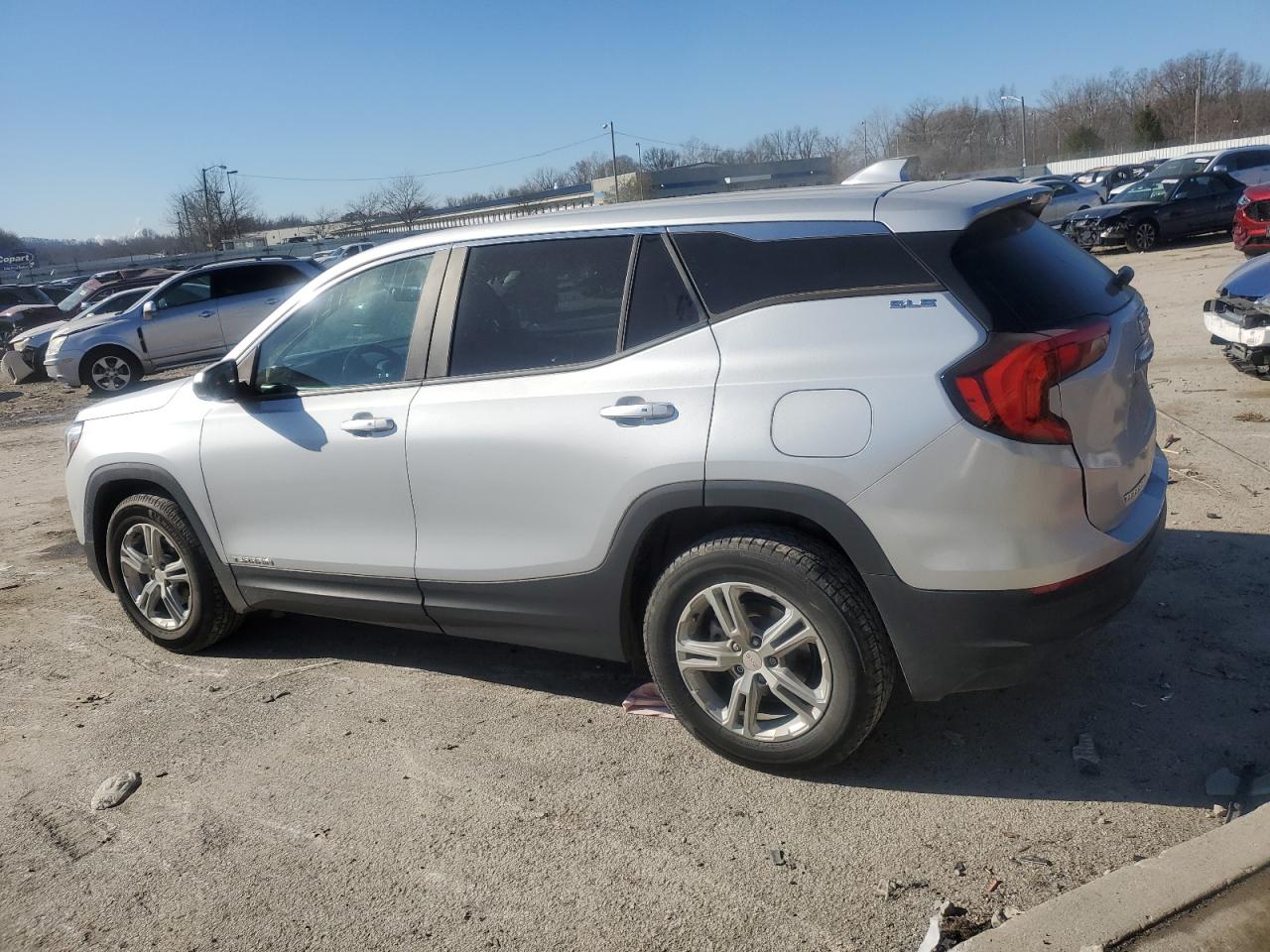 2021 GMC Terrain VIN 3GKALMEV9ML371520 Copart auction photo, rear end / side damage thumbnail 2