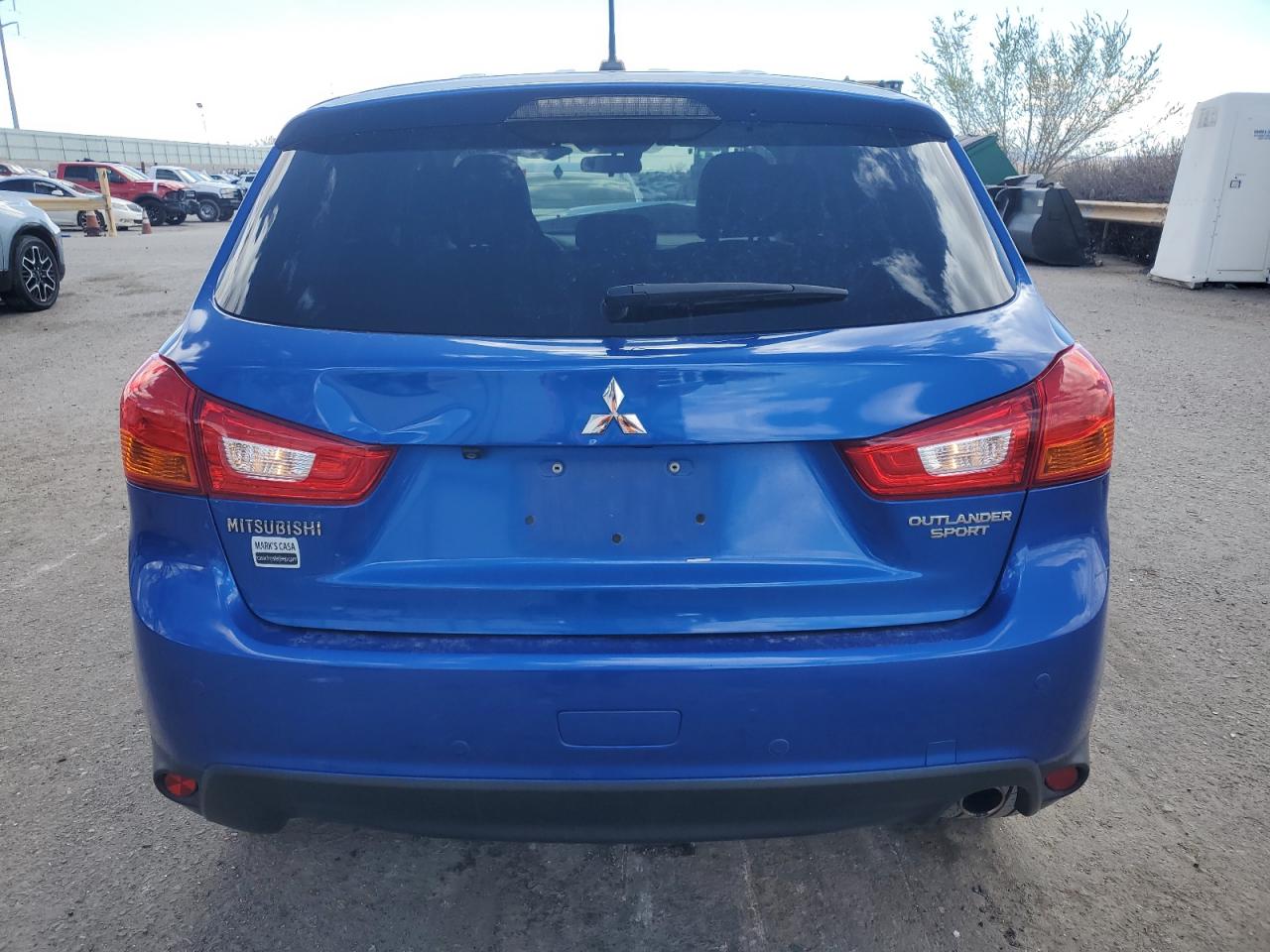 2015 Mitsubishi Outlander VIN 4A4AP4AU2FE036687 Copart auction photo, front end damage thumbnail 6