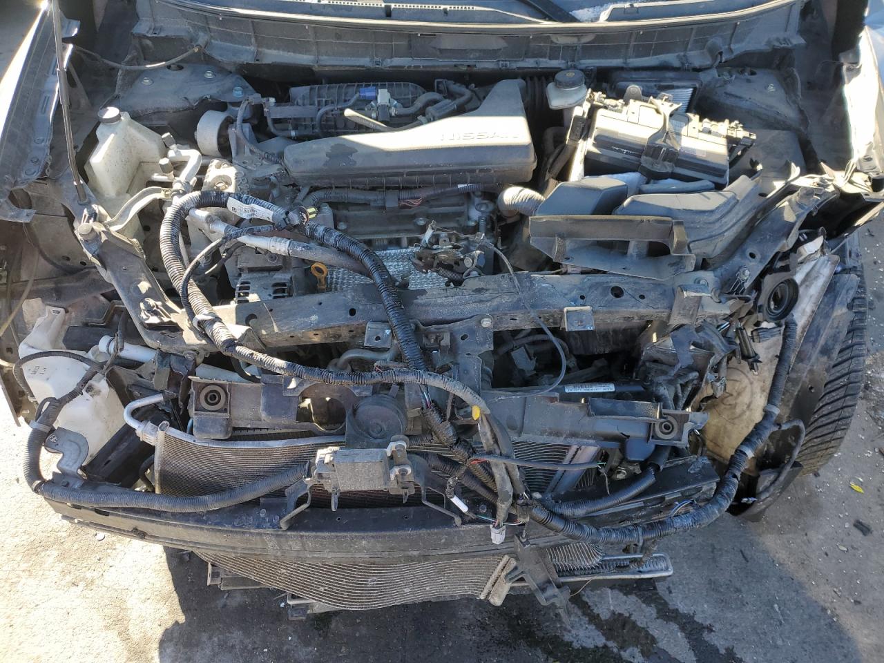 2019 Nissan Rogue VIN 5N1AT2MT0KC749874 Copart auction photo, front end / rear end damage thumbnail 12