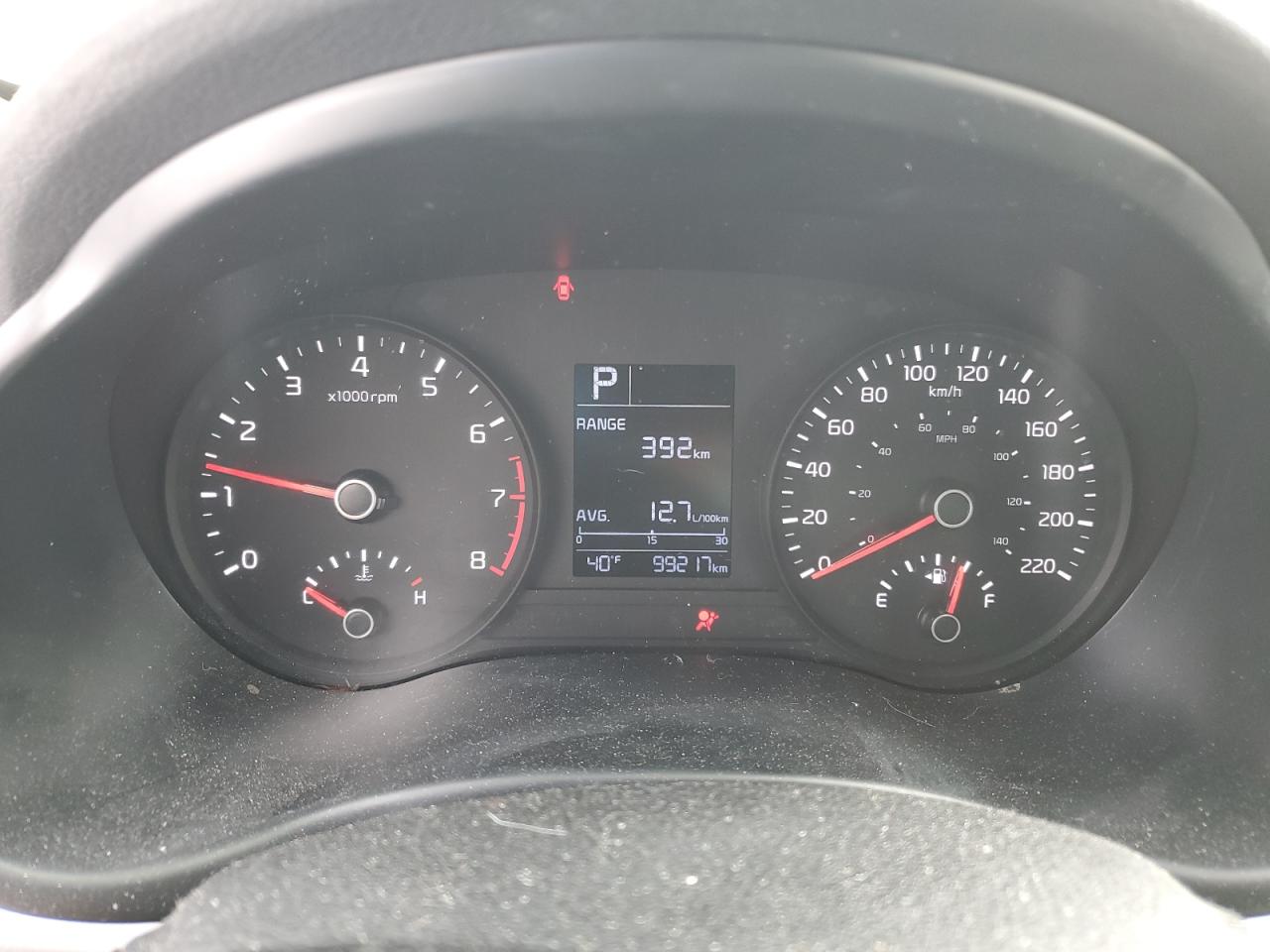 2020 KIA Rio VIN 3KPA24ADXLE301667 Copart auction photo, front end / side damage thumbnail 9