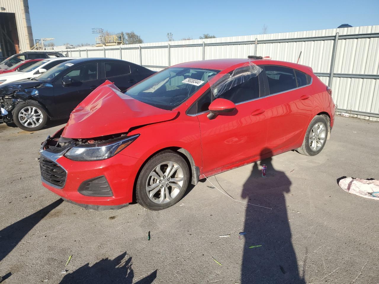 2019 Chevrolet Cruze VIN 3G1BE6SM3KS540377