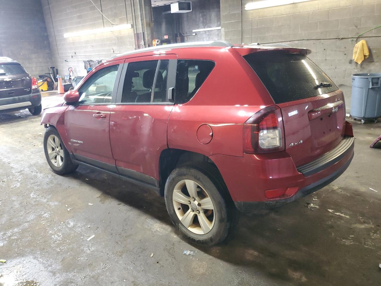 2016 Jeep Compass VIN 1C4NJDEB5GD714746 Copart auction photo, front end / side damage thumbnail 2