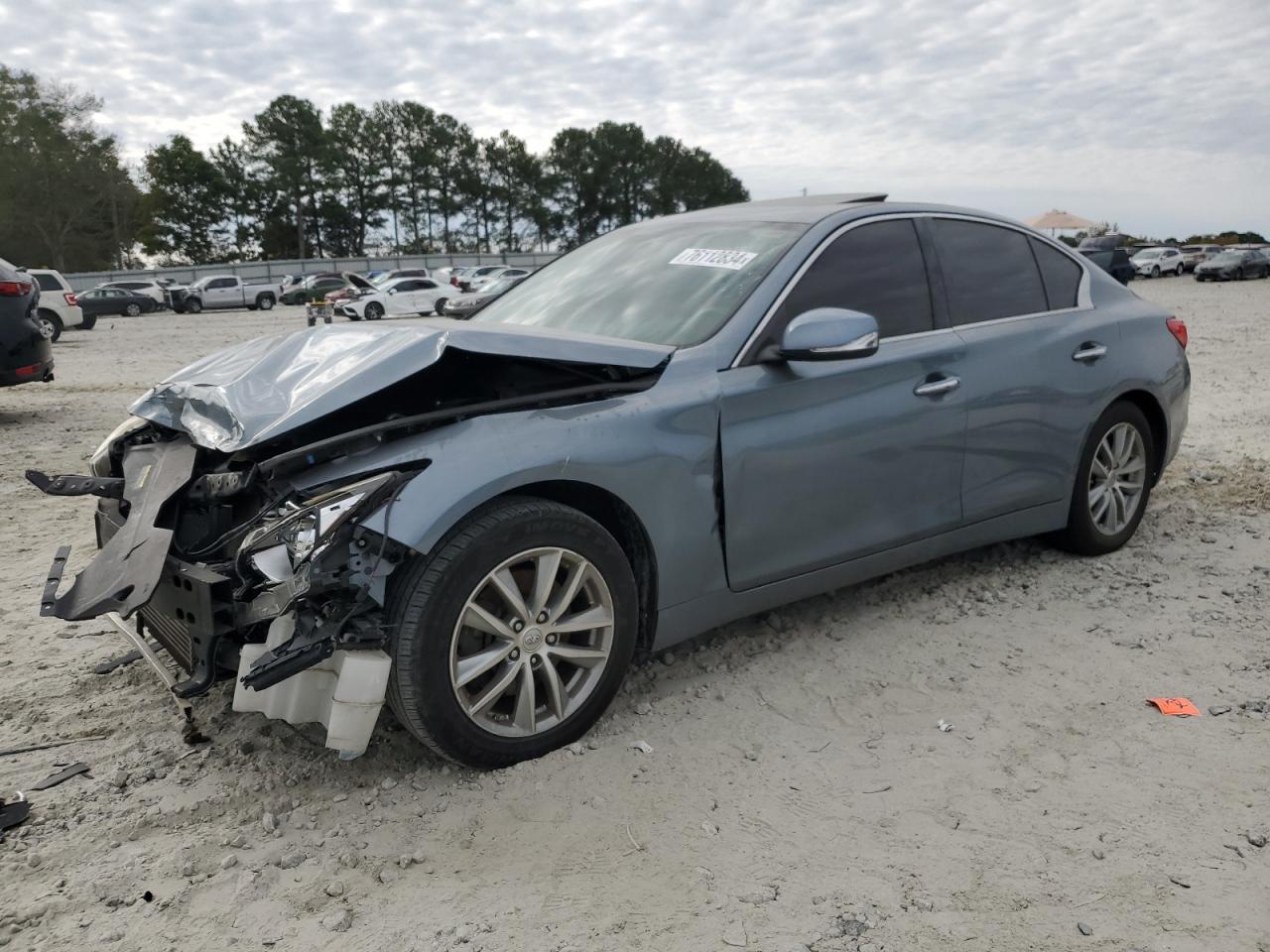 2016 Infiniti Q50 VIN JN1CV7AR9GM250458